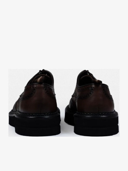 Deri Αν Herren Freizeitschuhe Braun