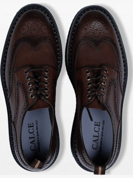 Deri Αν Herren Freizeitschuhe Braun