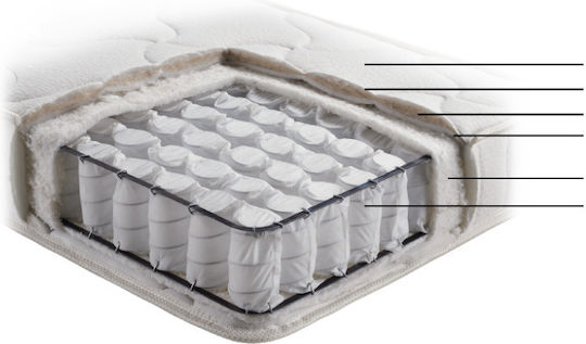 Linea Strom Saltea Anatomică Pentru Patut Baby Pocket 60x120cm