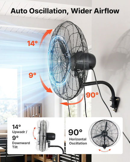 Vevor Wall Mounted Bathroom Ventilator