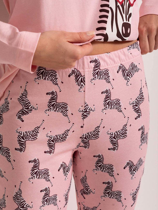 Sofiaman Sofiaman Damen Schlafanzug & Pyjamas Winter Rosa