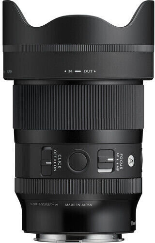 Sigma Full Frame Φωτογραφικός Φακός 35mm F/1.4 DG II Art Wide Angle για Leica L Mount Μαύρος