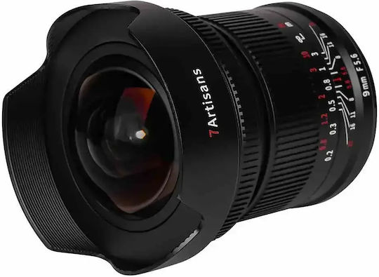 7artisans Full Frame Φωτογραφικός Φακός Photoelectric 9mm F/5.6 Wide Angle για Canon R Mount Μαύρος