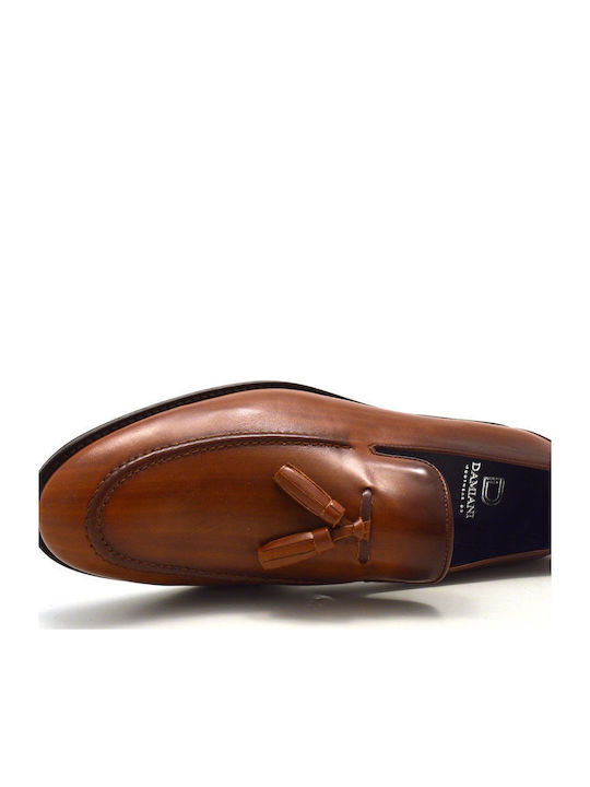 Δερμάτινα Ανδρικά Loafers σε Ταμπά Χρώμα