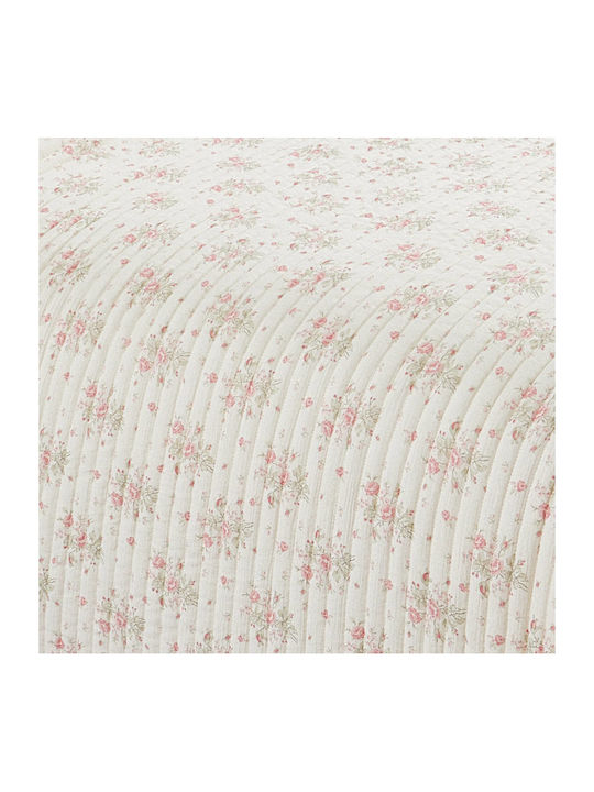 Liolios Home Σετ Κουβερλί Υπέρδιπλο Ivory/rose 220x240cm