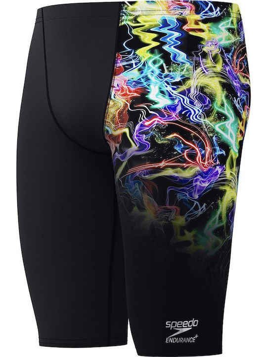 Speedo Herren Renn-Badeanzug Jammer Mehrfarbig