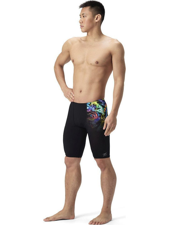 Speedo Herren Renn-Badeanzug Jammer Mehrfarbig
