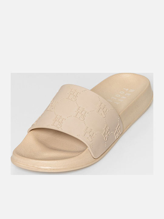 Damen Zehentrenner in Beige Farbe