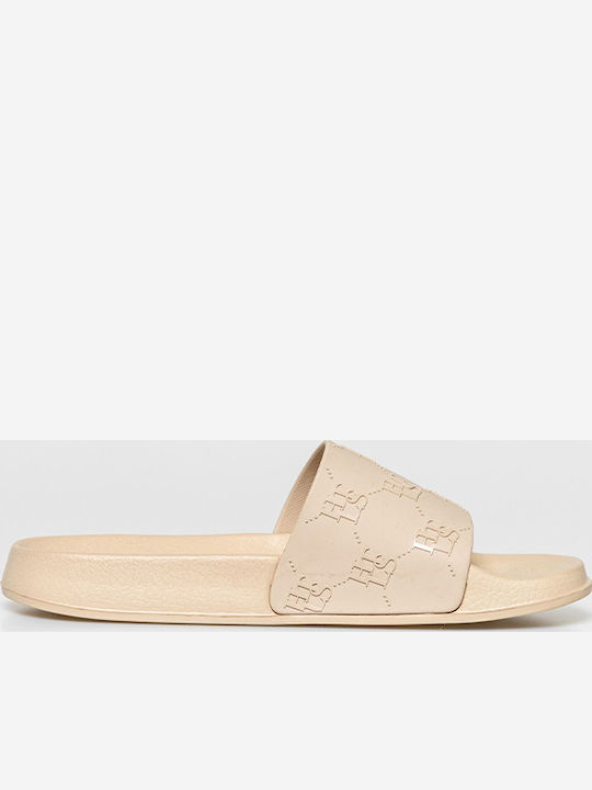 Damen Zehentrenner in Beige Farbe