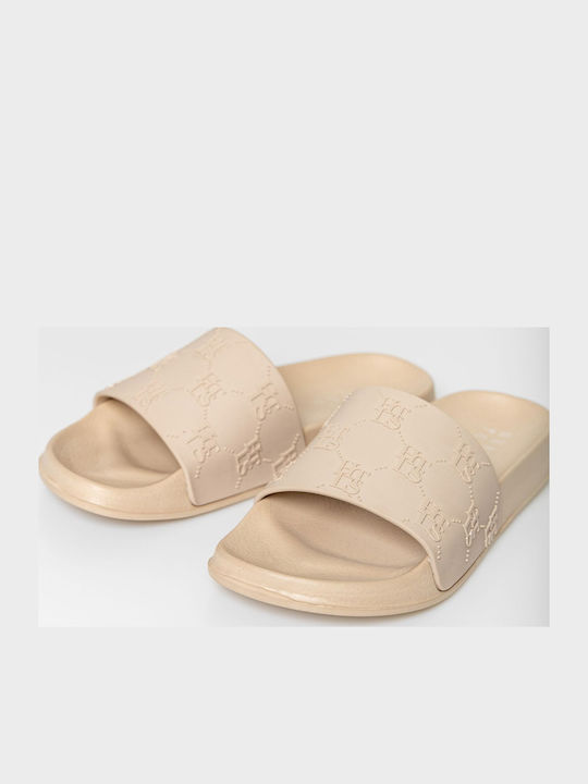 Damen Zehentrenner in Beige Farbe