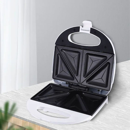 Alista Home Tostieră pentru 2 Sandvișuri 750W Albă