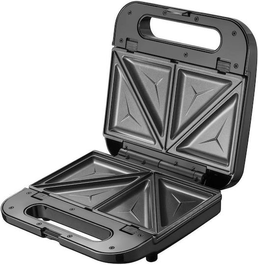 Sandwich Maker Grill with Removable Plates 800W Black