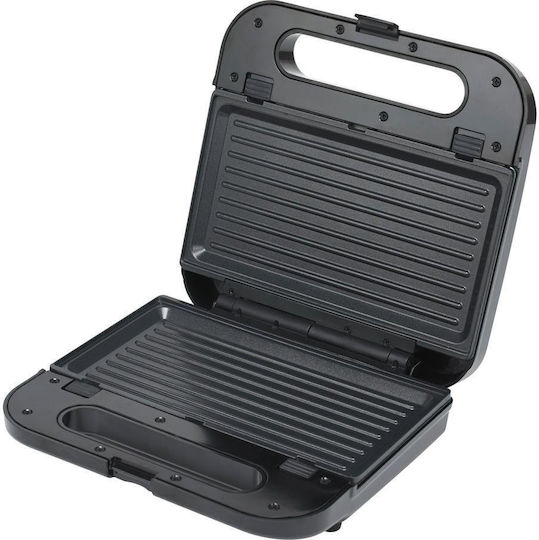 Sandwich Maker Grill with Removable Plates 800W Black
