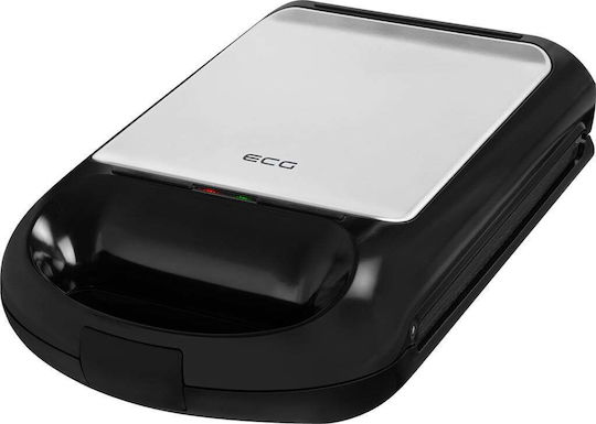 ECG Tostieră Grătar cu Plăci Detașabile 1200W Gri