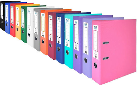 Colori Binder 8 Cm Pp Metal Edge Blue