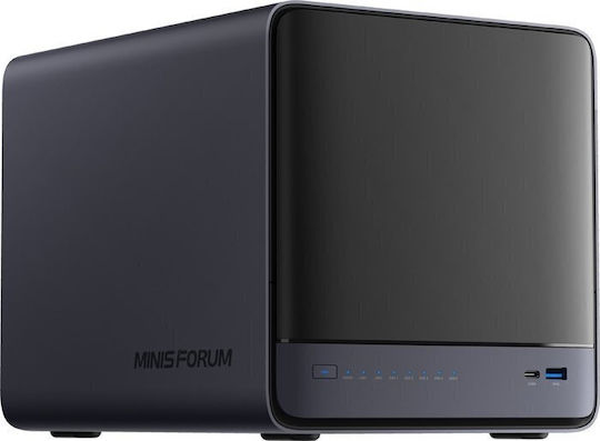 Minisforum N5 Air NAS Tower με 5 θέσεις για HDD/M.2/SSD και 2 θύρες Ethernet