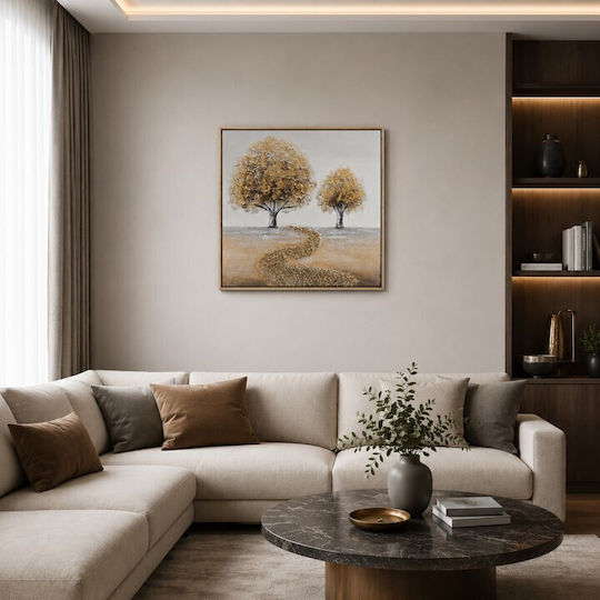 Inart Forestre on Canvas 62x62 cm