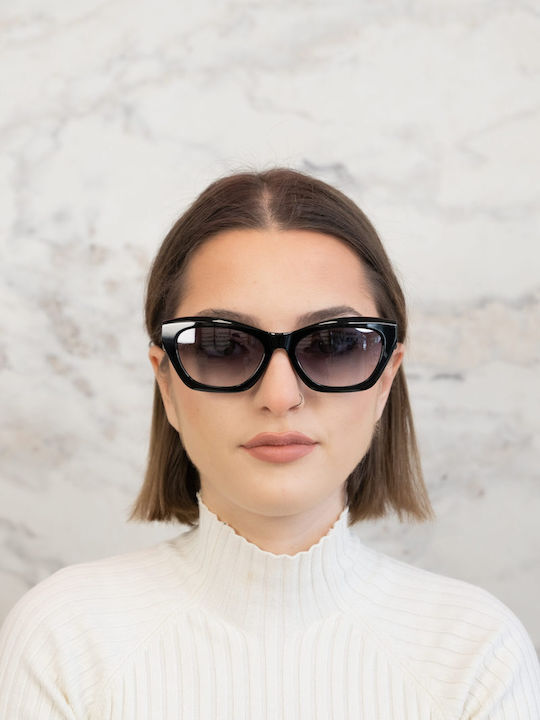 Monte Napoleone Black Sunglasses With Frame