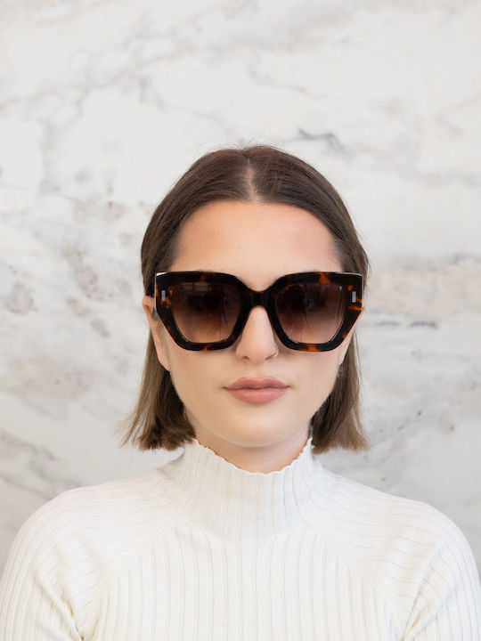Monte Napoleone Sunglasses Brown With Frame