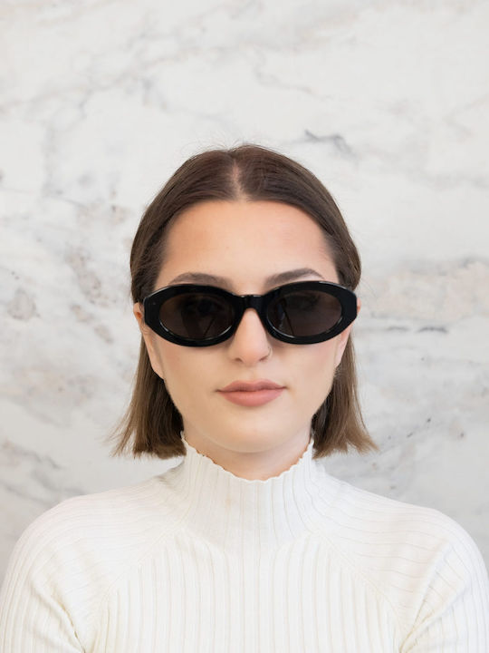 Monte Napoleone Black Sunglasses With Frame