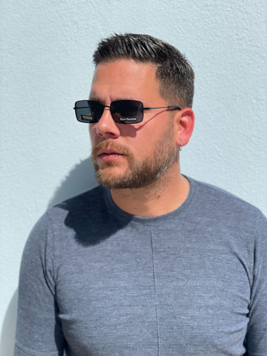 Monte Napoleone Black Sunglasses With Frame