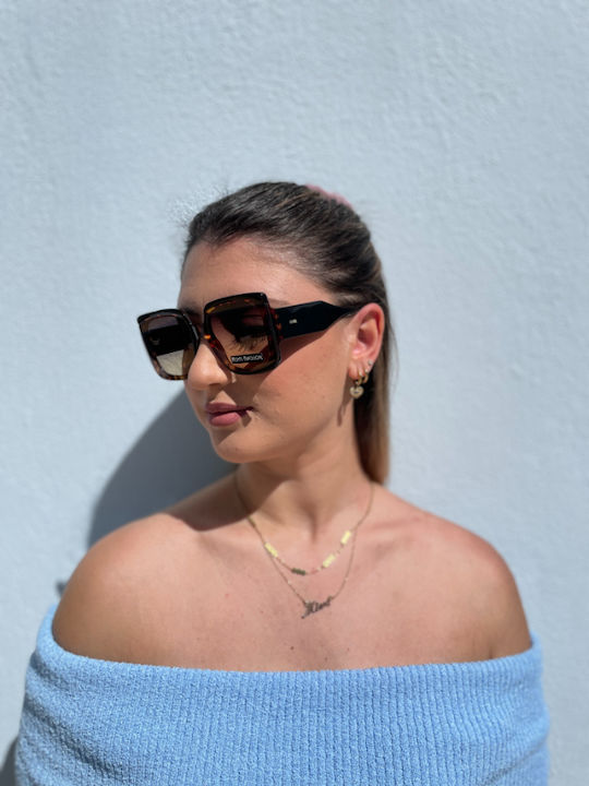 Monte Napoleone Sunglasses Brown With Frame