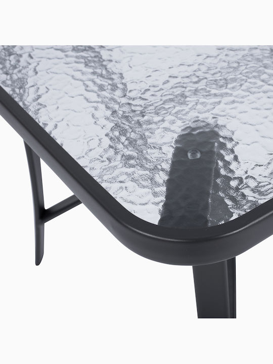 Garten- und Outdoor-Möbelsets BRUNO 7 Stück Gray