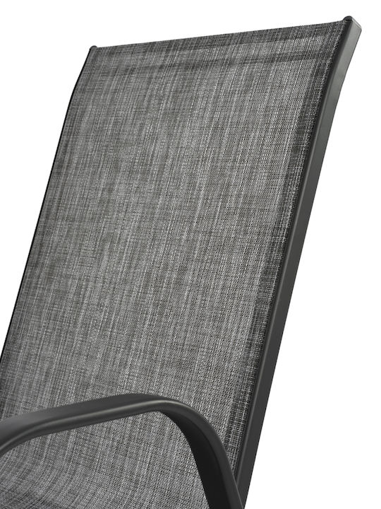 Set Dining de Exterior Bruno 7 Piese Gri