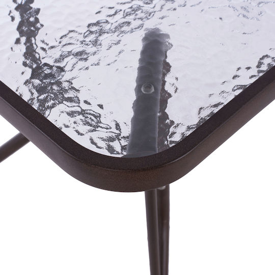 Set Dining de Exterior 5 Piese Maro