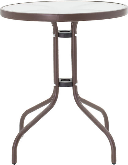 Pakketo Garten- und Outdoor-Möbelsets für kleinen Balkon Watson-sussie Typsatz 3 Stück braun
