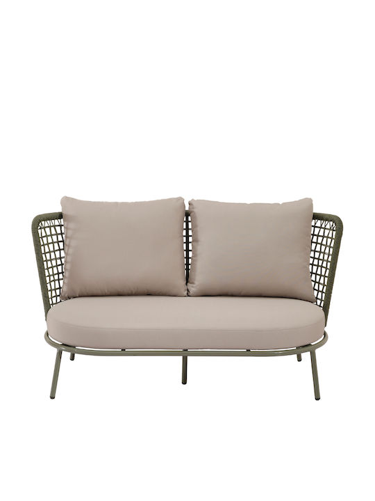 Garten- und Outdoor-Möbelsets Typsatz Wohnbereich 4 Stück ΛΑΔΙ mit Kissen