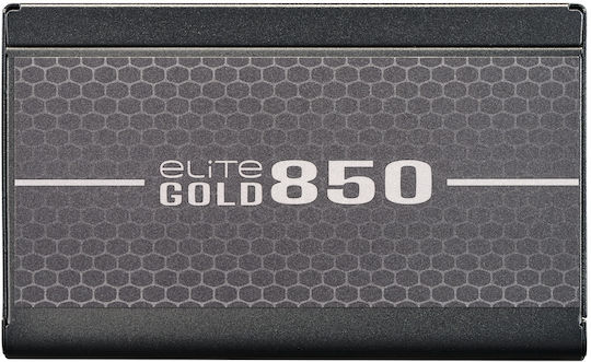 CoolerMaster Elite Gold 850 850W Μαύρο Τροφοδοτικό Υπολογιστή Full Modular 80 Plus Gold