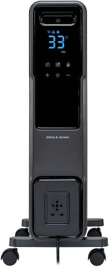 Gotze & Jensen Маслен Радиатор с 10 Ребра 2500W