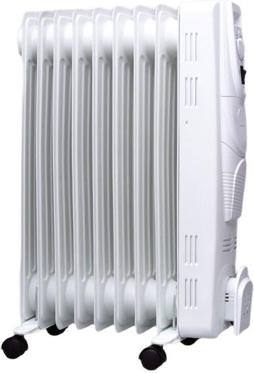 Gotze & Jensen Oil Filled Radiator with 8 Slices 2200W