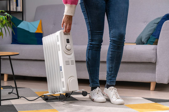 Gotze & Jensen Маслен Радиатор с 6 Ребра 1500W