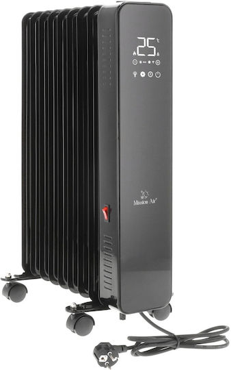 Mission Air Oil Filled Radiator with 8 Slices 2000W