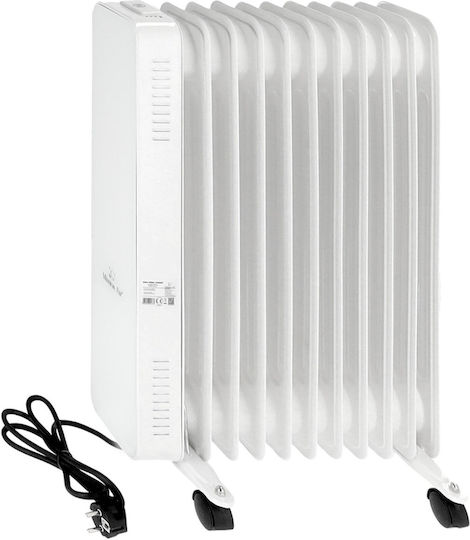 Mission Air Oil Filled Radiator with 10 Slices 2500W