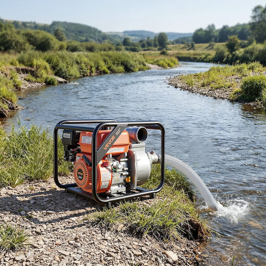 Vevor Benzinbetriebene Oberflächenwasserpumpe 7hp