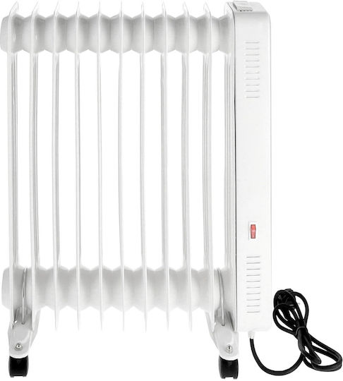 Mission Air Oil Filled Radiator with 10 Slices 2500W