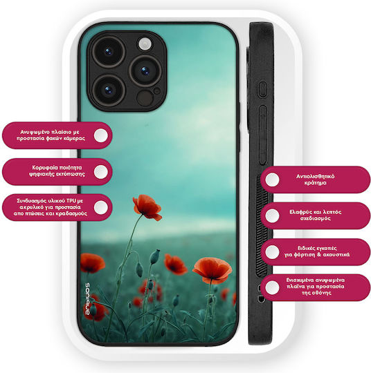 Калъф Sonique Sunset In Eden Series Xiaomi Poco F8 Pro 5g Карминен Мак