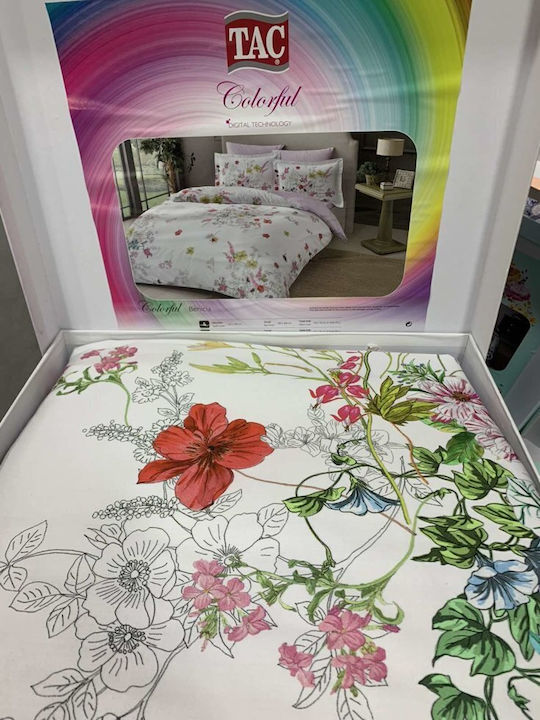 Tac Set Huse Pentru Pilote 200x220cm Dublu Cu 4 Fețe De Pernă & 1 Cearceaf Benicia