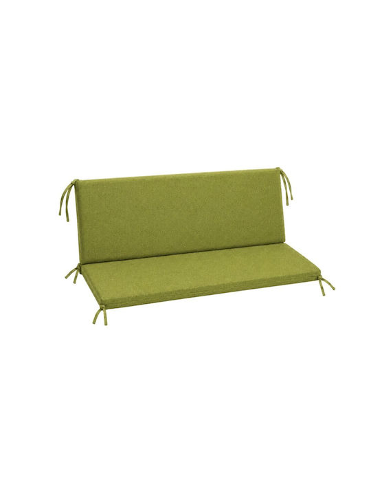 Pucioasa Garden Swing Cushion with Backrest Green 50x150cm