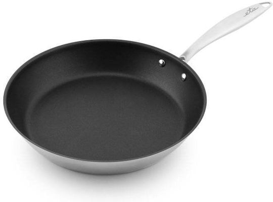 ETA Tigaie din Oțel Inoxidabil cu Strat Antiaderent 24cm