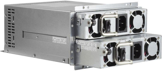 Aspower R2a-mv0700 Redundante Server Stromversorgung 2x 700w 80 Plus Silver Zertifiziert 92% Effizienz