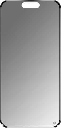 Force Glass Screen Protector iPhone Air În 2.5d Filtru Privacy Sticlă Organică Transparentă Neagră