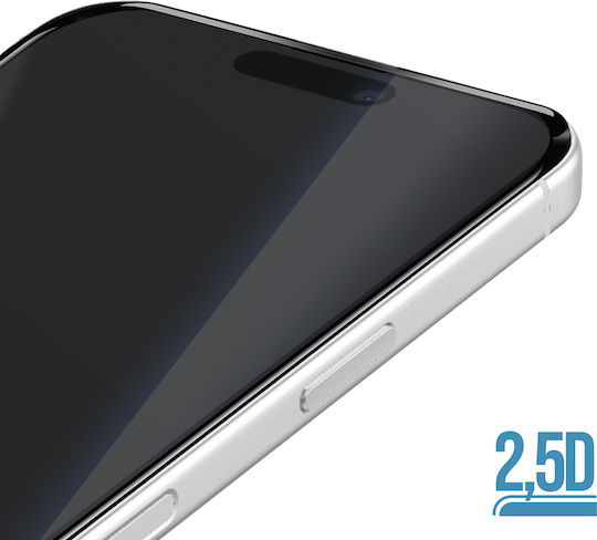 Force Glass Screen Protector Iphone 16 Pro 17 Ceramicshield 2.5d 10h Tempered Glass Transparent