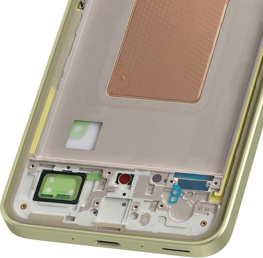 Clappio Replacement Middle Frame Galaxy A35 Green