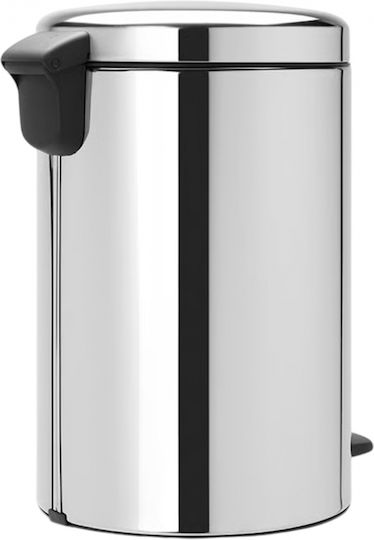 Brabantia Brabantia New Icon Mülleimer aus Inox mit Pedal Grau 20lt