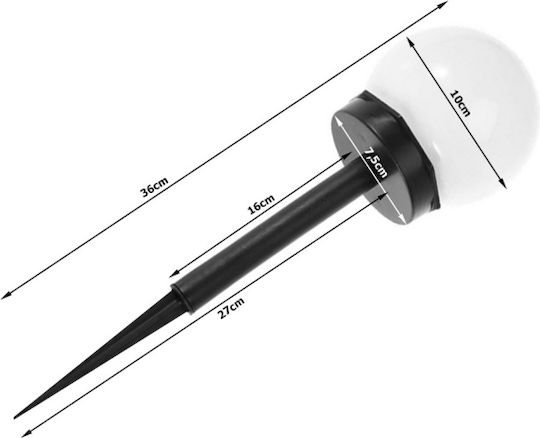 Set 4 Lampi Solare Felinare RGB cu Fotocelulă IP65