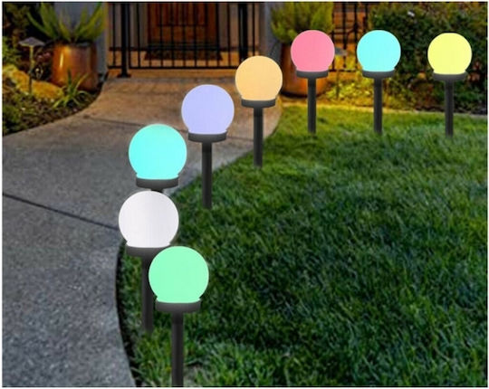 Set 4 Lampi Solare Felinare RGB cu Fotocelulă IP65